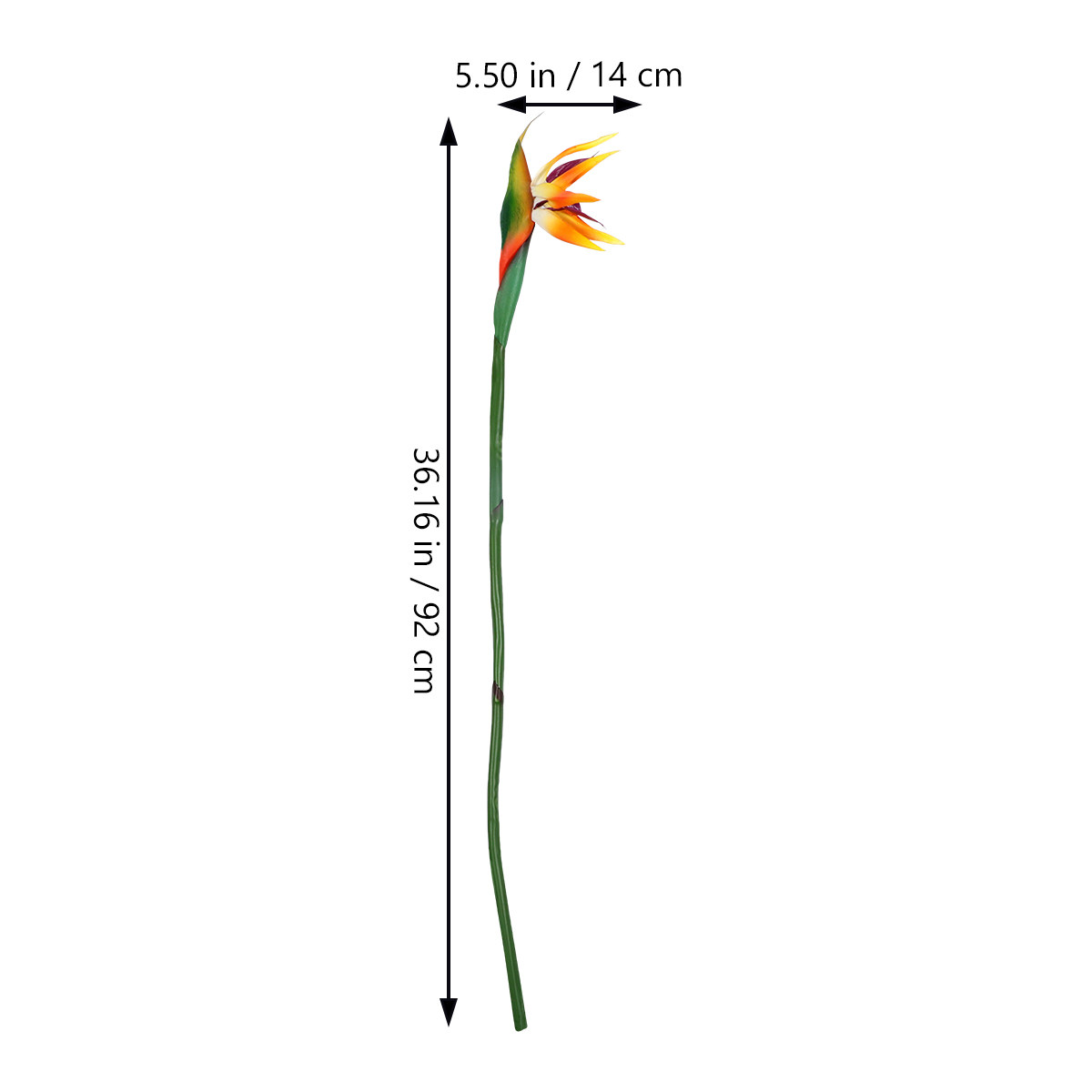 인조 스트렐리치아 꽃 인공 파라다이스 플라워 리얼 터치 - Bird Paradise Strelitzia 리뷰 및 가격